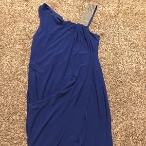 Blue homecoming dress